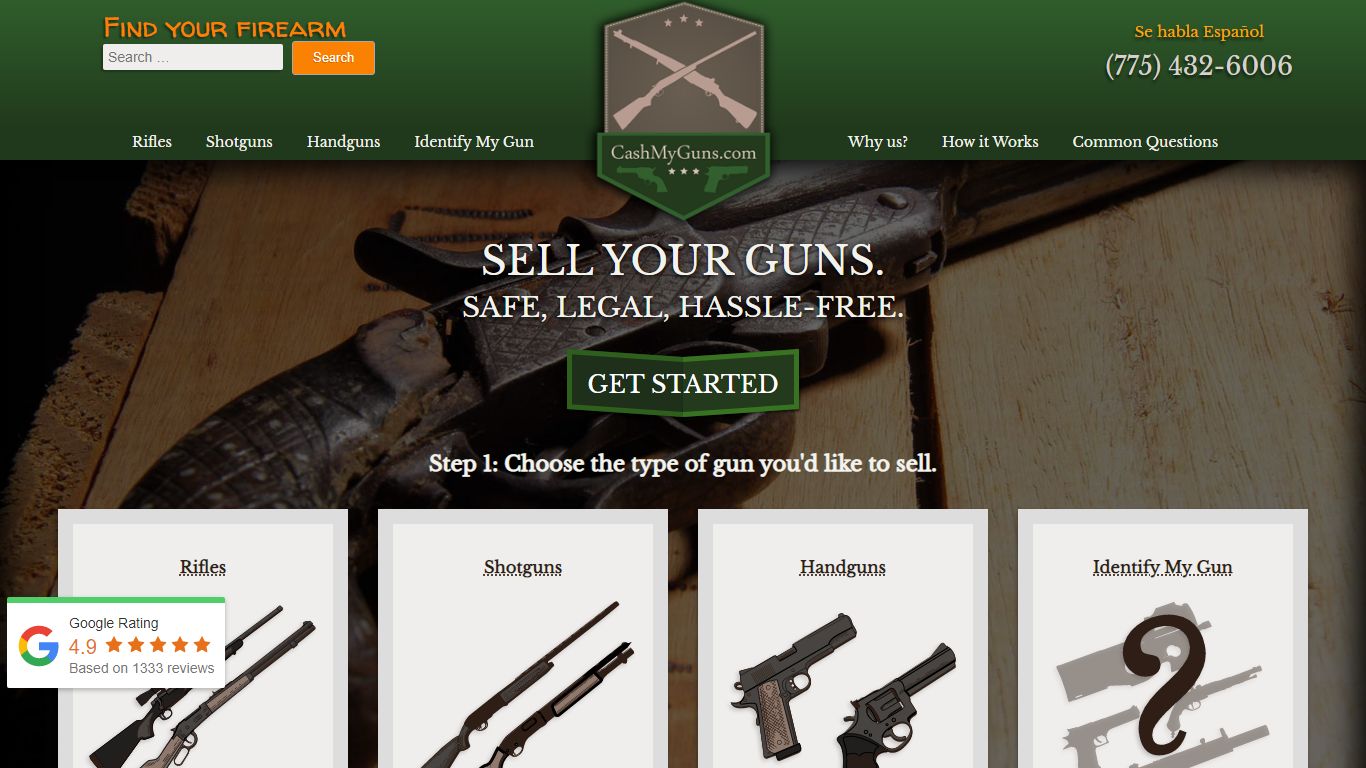 Cash My Guns | Sell Your Gun. Safe, Easy, Hassle-Free